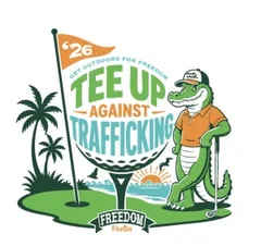 Tee Up Against Trafficking logo