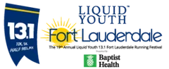 The 20th Annual Liquid Youth Fort Lauderdale Running Festival logo