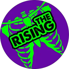 The Rising logo