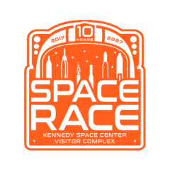 Kennedy Space Center Visitor Complex Space Race 3K Walk/Run logo