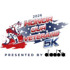 2026 Honor Our Veterans 5k presented by Diadora logo