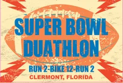 Super Bowl Duathlon logo