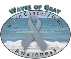 Waves Of Gray - 5K Brain Cancer/Tumor Awareness Walk logo