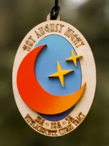 Hot August Night Trail Race logo