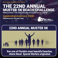 22nd Annual Muster 5K Beach Challenge logo