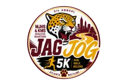 Maynard Jackson High School + King Middle School Jaguar Jog 5k logo