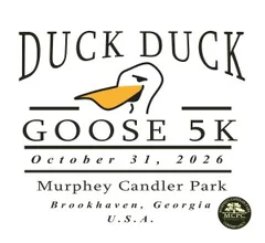 2026 Brookhaven Duck Duck Goose 5K and 1-Mile Fun Run logo