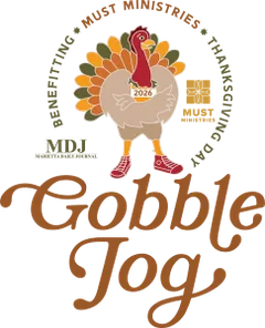 24th Annual MUST Gobble Jog logo