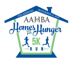 AAHBA Homes for Hunger 5K Walk / Run logo