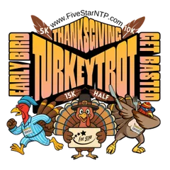 Early Bird Turkey Trot 5K, 10K, 15K, & Half Marathon logo