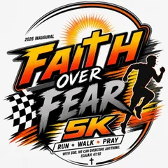 Faith Over Fear 5K logo