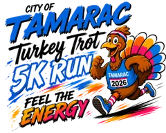 46th Annual Tamarac Turkey Trot 5K logo