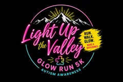 Light Up the Valley 5K Glow Run logo