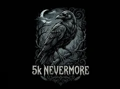 5k Nevermore logo