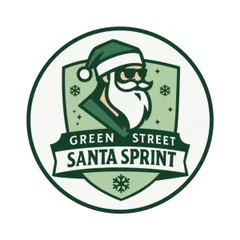 Green Street Santa Sprint logo