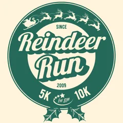 Reindeer Run 5K/10K logo
