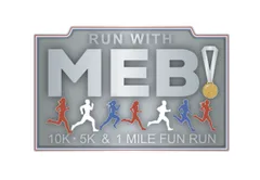 5th Annual Run With Meb! logo