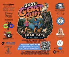 Goat Cliff Road Race 2027 logo