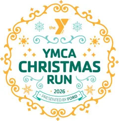 The YMCA Christmas Run presented by FORD logo