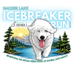 Hauser Lake Icebreaker Run 5k/10k logo
