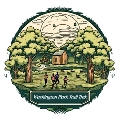 Washington Park Trail Trek - Relocated logo
