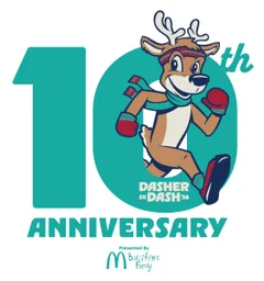 2026 - Stroll on State Dasher Dash 5K Presented by Bucciferro Family McDonalds logo