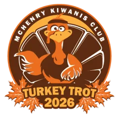 McHenry Kiwanis Club's Turkey Trot 5K logo