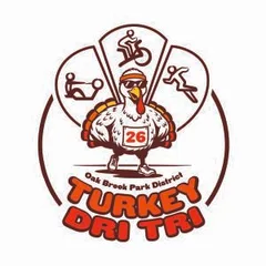 Turkey Dri Tri Oak Brook Park District logo
