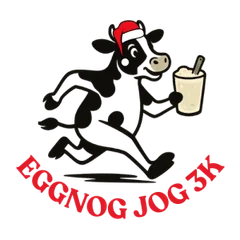 Eggnog Jog 3K logo
