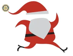 Rotary Santa Run Walk & Reindeer Dash logo
