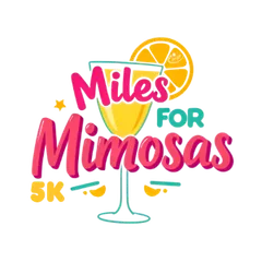 Eckert's Belleville Farm Miles for Mimosa 5k logo