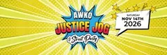 AWKO Justice Jog 5K / Kids Fun Run logo