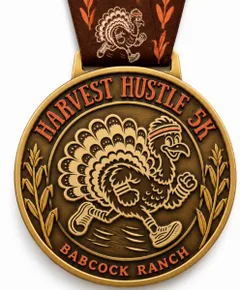 Babcock Ranch Harvest Hustle 5K logo