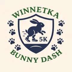Winnetka Bunny Hop Dash 5k 2027 logo