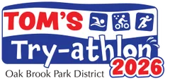 Tom's Try-athlon Oak Brook Park District logo