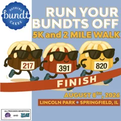 Run Your Bundts Off 5k Fun Run & Walk - Springfield logo