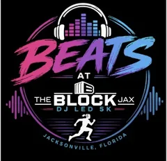 Beats at The Block 5K and Fun Run logo