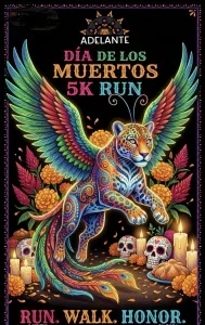 Dia de los Muertos 5K Run/Walk logo