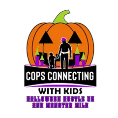 Halloween Hustle 5K and Monster Mile logo