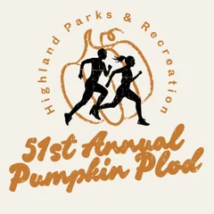 Highland Parks & Recreation's 51st Annual Pumpkin Plod logo