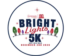 Bright Lights 5K & 1 Mile Walk logo
