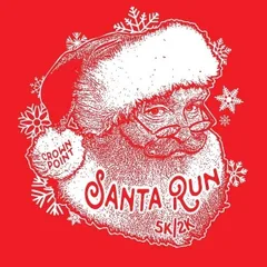 Santa Run & Walk 5K/2K | Hometown Happenings logo