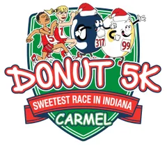 The Donut 5K Holiday Run/Walk logo