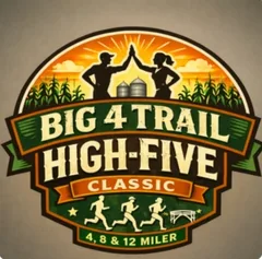 Big 4 Trail High-Five Classic 4, 8, & 12 Miler logo