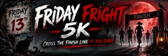 Friday Fright 5k logo
