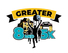 Greater 8 and 5K logo