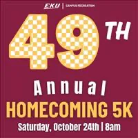 EKU Homecoming 5K logo