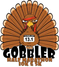 The Gobbler Half Marathon, 10K & 5K logo