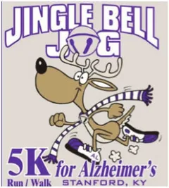 Stanford Jingle Bell Jog 5K Run/Walk for Alzheimer's logo