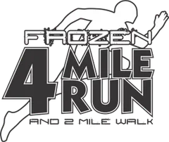 FROZEN 4 Mile Run & 2 Mile Walk logo